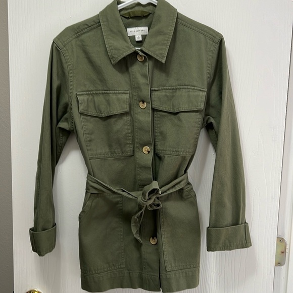 Women’s Free Assembly Fatigue Jacket Size Large - Picture 1 of 4
